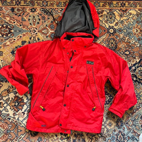 Eddie Bauer Other - Men's Vintage Eddie Bauer EBTEK red Gore Tex jacket size xs